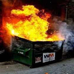 Dumpster Meme Template