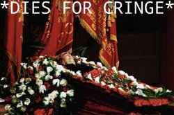Leonid Brezhnev Dies for cringe Meme Template