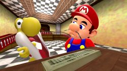 SMG 4 yoshi screeching Meme Template