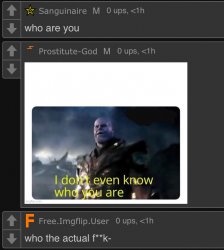 Who Are You Meme Template