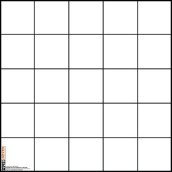 Block Grid Graph paper Meme Template