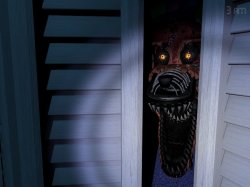 Nightmare Foxy Roar Meme Template