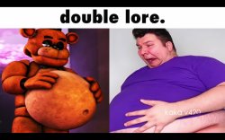 double lore Meme Template