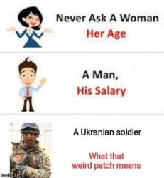 Ukraine soldier Meme Template