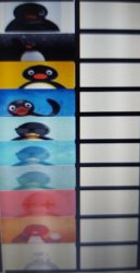 Pingu becoming canny offical template Meme Template