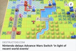 Advance Wars Switch Delayed Meme Template