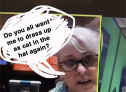 Cat in the hat Meme Template