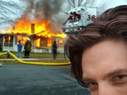 Ben Barnes Fire Meme Template