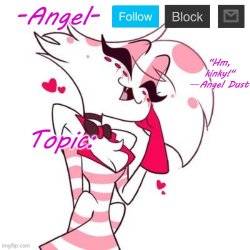 Angel's Angel Dust Temp Meme Template