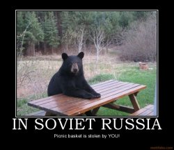 Soviet Picnic Meme Template