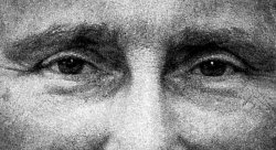 Vladimir Putin creepy eyes Meme Template