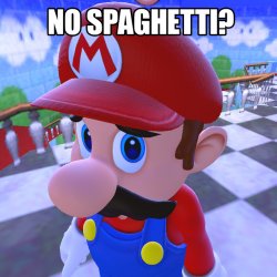 No Spagetti? Meme Template