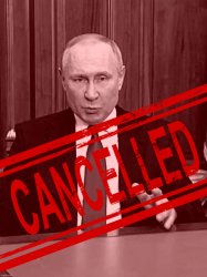 Vladimir Putin cancelled Meme Template