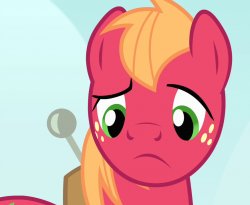 Confused Big Macintosh (MLP) Meme Template