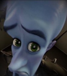 Sad megamind Meme Template