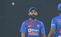 Kohli is Impressed Meme Template
