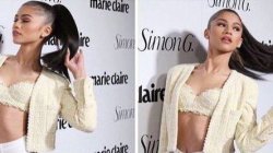 Zendaya showing off Meme Template
