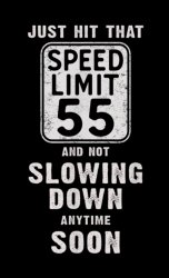 Just hit that speed limit 55 mph Meme Template