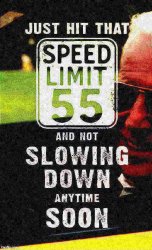 Joe Biden just hit that speed limit 55 mph deep-fried 2 Meme Template