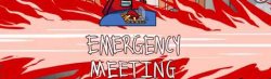 Among Us Red MIRA HQ Emergency Meeting Meme Template