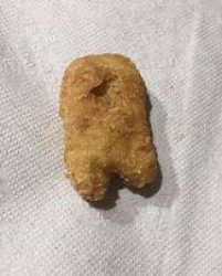 Among Us Chicken Nugget Meme Template