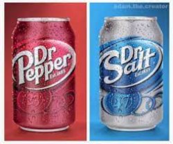 dr pepper and dr salt Meme Template