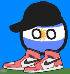 Argentinaball Drip Meme Template