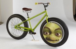 Shrek Bike Meme Template
