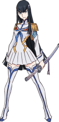 Satsuki transparent Meme Template