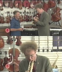 steve brule tries to play trumpet Meme Template