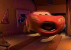 Lightning McQueen spook Meme Template