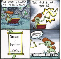 Loyal Technoblade fans Meme Template