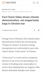 Debunking Ukraine crisis actor Meme Template