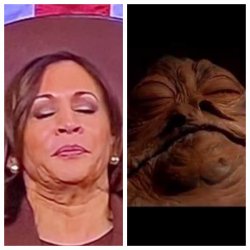 Kamala the hut Meme Template