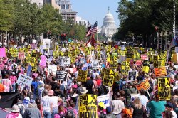 Iraq War Protest at Washington, D.C. 2007 Meme Template