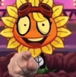 Goofy Ahh Sunflower Meme Template