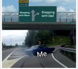 Relatable shopping meme Meme Template