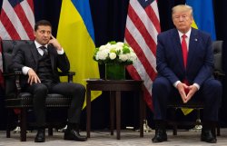 Zelensky and Trump Meme Template