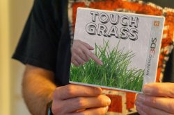 Touch Grass Meme Template