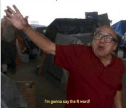 Im gonna say the n word Meme Template