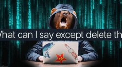 Russian hacker bear what can I say except delete this Meme Template