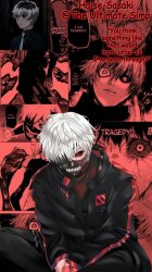 Kaneki/Haise temp Meme Template