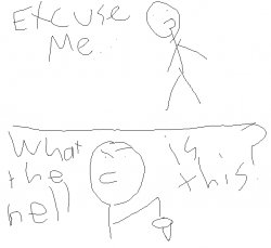 Excuse me... Meme Template