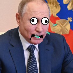 Putin spit enemies Meme Template