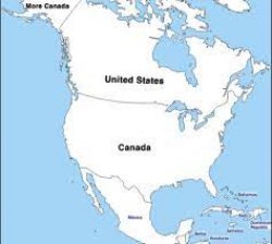 Canada and United States switched. Meme Template