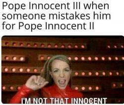 Pope Innocent III Meme Template