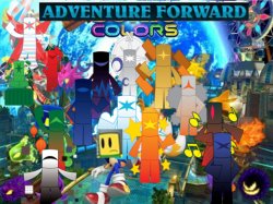 Adventure Forward colors Meme Template