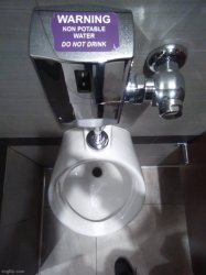 Urinal Water Meme Template