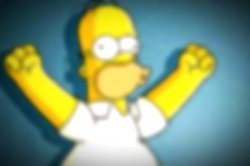 Homer Simpson Cheering Meme Template