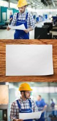 Construction Worker Paper Meme Template